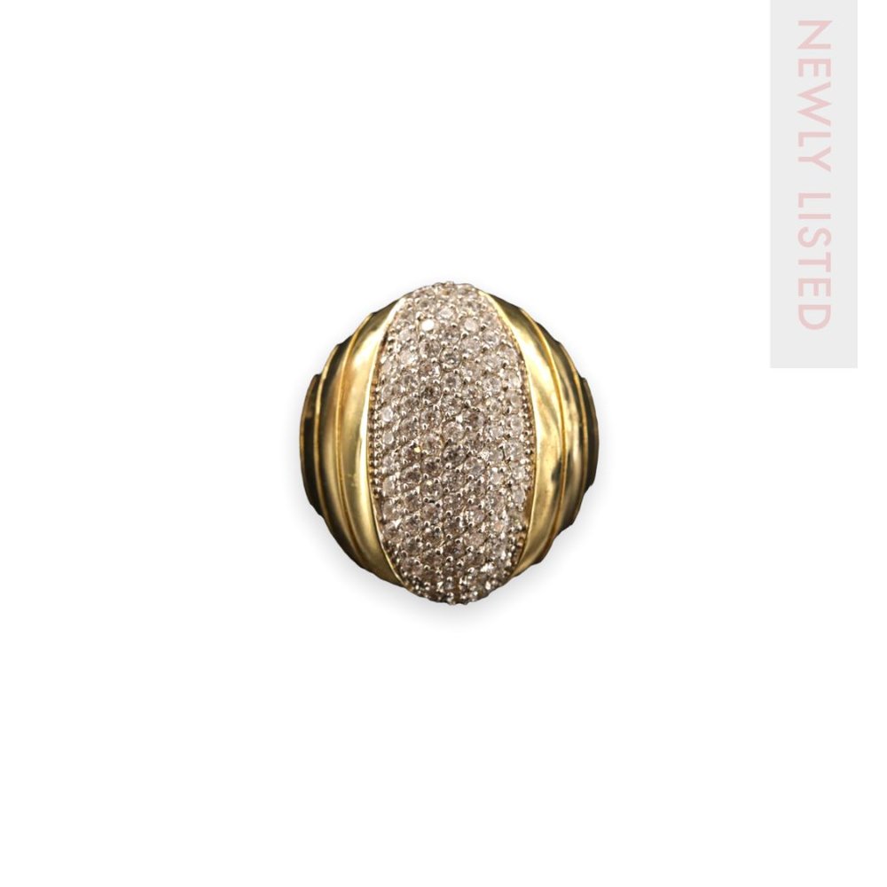 ✧ Dome cocktail ring